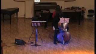 Theremin and contrabass music  Parallels by Dilyara Gabitovaavi [upl. by Dever462]