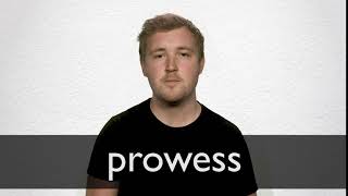 How to pronounce PROWESS in British English [upl. by Ardnaet]