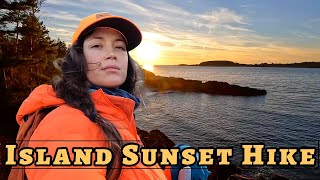 Magical Maine Sunset Hike on Hermit Island [upl. by Kwon528]