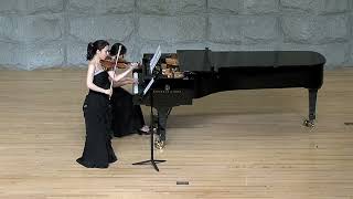 W Lutoslawski Subito for Violin and Piano  Sukyung Ahn [upl. by Olifoet187]