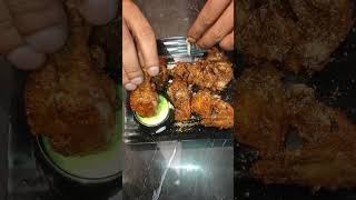 Crispy chicken wings 🥵food streetvloggrd foodie shorts [upl. by Drew]