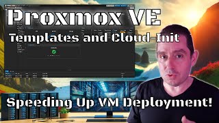 Proxmox VE Speeding Up VM Deployment with Templates and CloudInit  Christophe Casalegno [upl. by Ecinaj922]