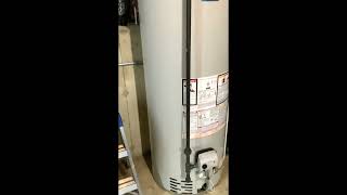 WATER HEATER INSTALLATION waterheater waterheaterinstallation installationprocess plumberjobs [upl. by Aihsetal596]