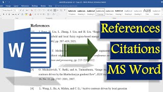 How to insert Citation in Word  Citation in Word without Using Endnotes  Add references in Word [upl. by Benedetta]