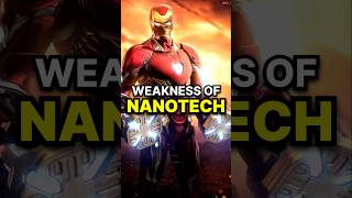 Weakness of Nanotech Armer  tonystark ironman marvel mcu [upl. by Nonaihr]