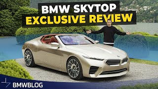 EXCLUSIVE REVIEW BMW Concept Skytop [upl. by Trebled175]