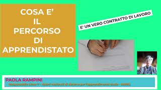 Cosè il contratto di apprendistato [upl. by Grewitz]