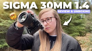 Sigma 30mm F14 Review amp Unboxing │ Is it Still Worth it in 2023 [upl. by Seyah]