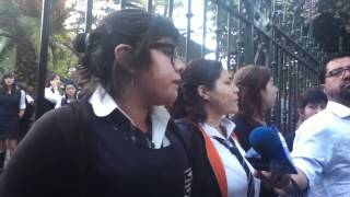 Encadenadas por el derecho a matricula Carmela Carvajal [upl. by Kcinemod]