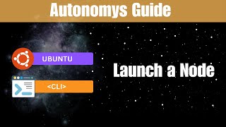 Autonomys  Ubuntu CLI  Node [upl. by Naihr]