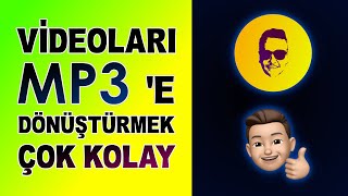 Tüm Videoları MP3 çevirme  Videolar Nasıl Ses Dosyasına Çevrilir KolayYoluVar [upl. by Guerin]