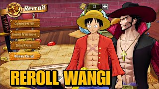 NEW CODE REROLL amp GACHA WANGI DI SUMUR ARLONG AUTO DAPET 2 BIJI LUFFY NW  ONE PIECE BURNING WILL [upl. by Holleran]