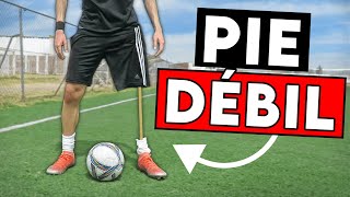 10 TRUCOS para MEJORAR el PIE NO DOMINANTE 🦶❌  Tips para jugar con las dos piernas al fútbol [upl. by Anrapa]