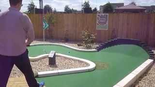 Peterborough Minigolf at Dobbies Garden Centre 2 of 2 [upl. by Nimzay]