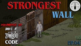 Project Zomboid Build 4153 Walls  What is the strongest wall [upl. by Nye]