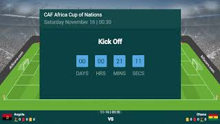 GHANA VS ANGOLA LIVE  2024 AFRICA CUP NATIONS TODAY MATCH LIVE  ANGOLA VS GHANA LIVE MATCH [upl. by Llerrud]