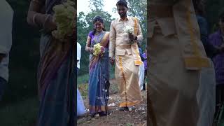 எங்கள் அழகிய திருமணம்😍Forest la Reception 😱 Marriage of Tamil Native Farmer wedding [upl. by Aniz882]