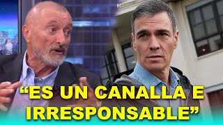 Pérez Reverte HUNDE a Sánchez en El Hormiguero  TVE MANIPULA el ataque a Sánchez  Directo [upl. by Keelin]