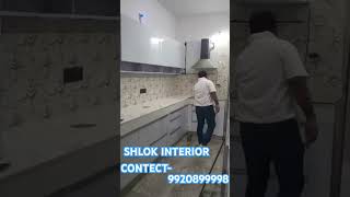 First work complete in Gertin noida Shlokinteriors for contect 992089998 [upl. by Ahsikit]