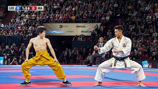 The Real Bruce Lee Fighter VS Karate Master If These Were Not Recorded No One Would Believe It [upl. by Ycaj]