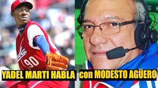 YADEL MARTI habla con MODESTO AGÜERO ¡Sin Pelos en la Lengua  Backstage Deportivo Cap37 [upl. by Gardia]