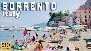 Sorrento Italy Summer 2023 Walking Tour  4K UHD [upl. by Dorey368]