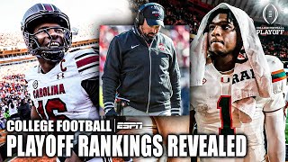 Conference Championship College Football Playoff Rankings REVEALED 👀  ESPN College Football [upl. by Aala]