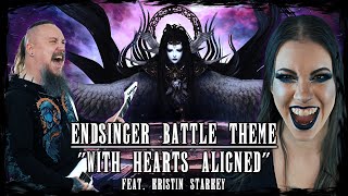 Final Fantasy XIV  Endsinger Battle Theme quotWith Hearts Alignedquot feat KristinStarkey [upl. by Needan]