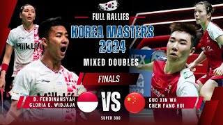 FerdinansyahWidjaja INA vs GuoChen CHN  F  Korea Masters 2024 [upl. by Hsetirp391]