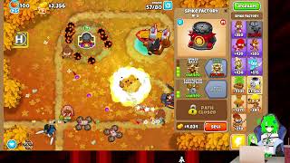 Bloons TD6 In the loop Hard Half Cash Co Op [upl. by Retxed]