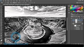 Videotutorial Photoshop CS6 Bianco e Nero con contrasto [upl. by Nauq]