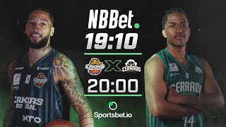 NBBet  🍇Caxias do Sul Basquete X Cerrado Basquete🌳  NBB CAIXA 202324  070224  Imagens ao vivo [upl. by Anival]