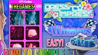 How to get the new DTI summer Mermaid tail THE GAMES [upl. by Dunham]