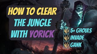 Updated Jungle Yorick Clear Guide  Split 3 Season 14 [upl. by Gnut]