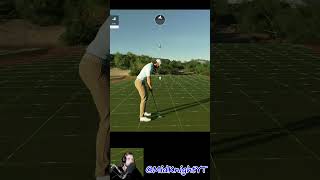 The perfect par 3 pgatour pgatour2k23 golf golfswing golfing gaming money like [upl. by Wey]