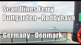 Ferry Puttgarden Rødby  Scandlines Germany Denmark [upl. by Ailicec]