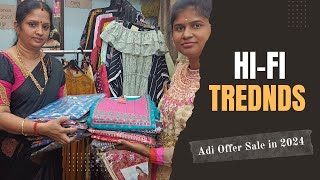 Coimbatore Aadi Offer Sale 2024  HiFi Trends  Top and Kurtis Offers and Collection [upl. by Macey]