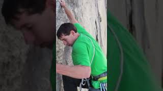 That time Alex Honnold almost fell soloing in Yosemite Follow for more rockclimbing [upl. by Lammaj]