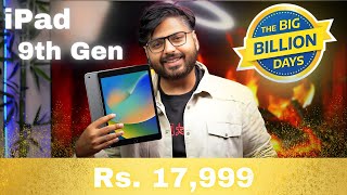 iPad 9th Generation For 18k 🤩  Worth it in 2024   Flipkart big billion days [upl. by Enelra]