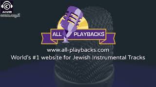 Tamid Ohev Oti  Sasson Ifram Shaulov  Playback  Instrumental Trackby wwwallplaybackscoil [upl. by Nealah]