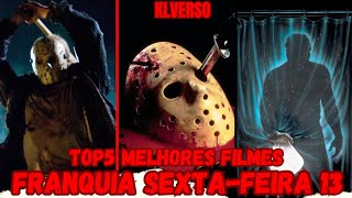 TOP 5 MELHORES FILMES DA FRANQUIA SEXTAFEIRA 13 [upl. by Melisandra]