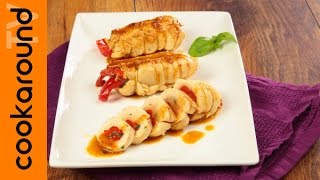 Involtini di pollo ai peperoni  Ricetta sfiziosa [upl. by Niroc16]