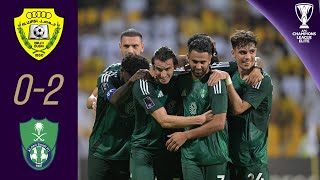 Mahrez scores  Al Wasl FC UAE  Al Ahli Saudi FC KSA  Highlights AFC Champions League Elite™ [upl. by Gabbie]