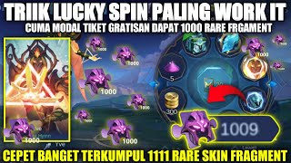 MOONTON PASTI RUGI EVENT LUCKY SPIN SKIN VYE GRATIS 2024  DAPAT 1000 RARE FRAGMENT MOBILE LEGENDS [upl. by Kailey]