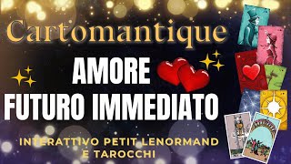 ❤️ AMORE FUTURO IMMEDIATO ❤️ Scopri cosa sta per accadere nella tua vita sentimentale 🌟 [upl. by Ffej]