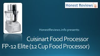 Cuisinart Food Processor 12 Cup FP12 Elite Collection Review [upl. by Assenav]