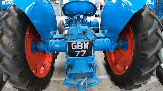 1952 Fordson New Major E1A 33 Litre 4Cyl Petrol Tractor 33 HP [upl. by Zedekiah]