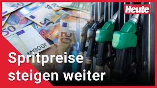 Spritpreise steigen weiter an [upl. by Ardnoed]