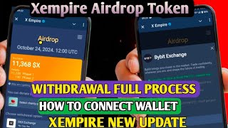 how to withdraw xempire token  xempire airdrop withdraw  xempire bybit withdrawal [upl. by Arella]