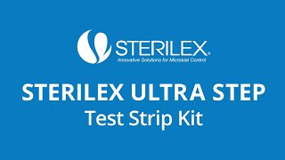 Sterilex Ultra Step Test Strip Kit Demo [upl. by Eibob]